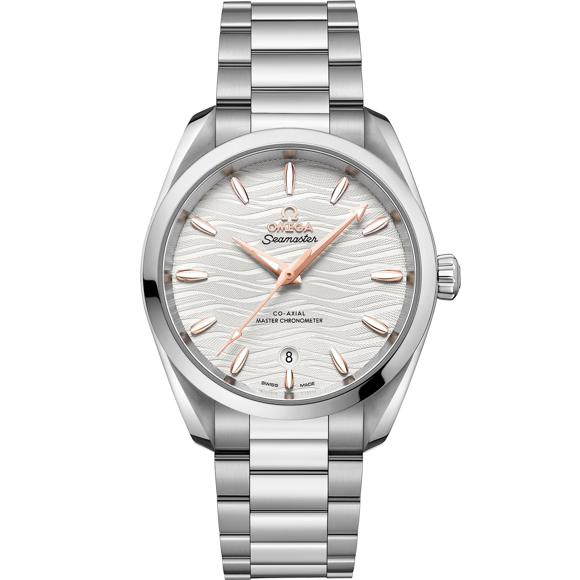 Seamaster Aqua Terra 150M Omega Co-Axial Master Chronometer Ladies' 38 mm -  220.10.38.20.02.002 | OMEGA JP®