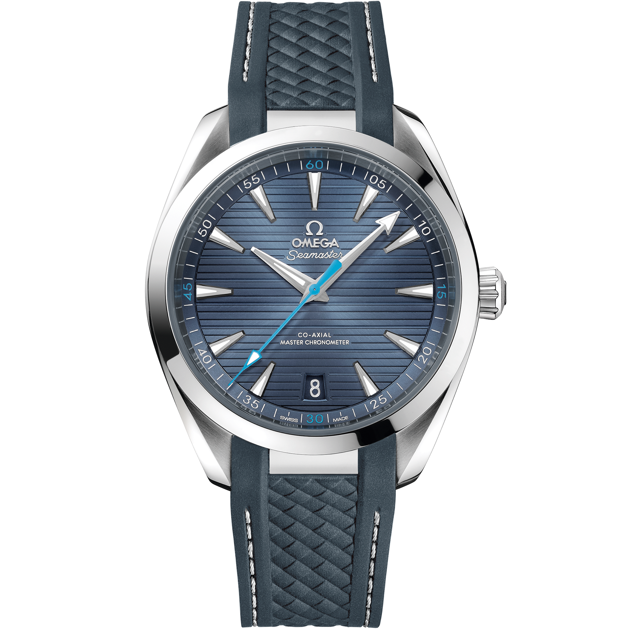 Seamaster Aqua Terra 150M 41 mm, ステンレススティール ラバーストラップ - 220.12.41.21.03.002  | OMEGA JP®