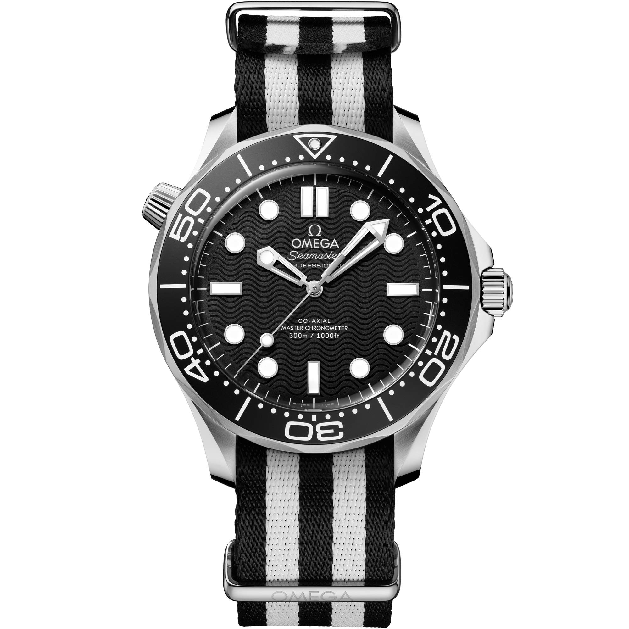 Seamaster Diver 300M 42 mm, ステンレススティール   NATOストラップ - 21032422001005