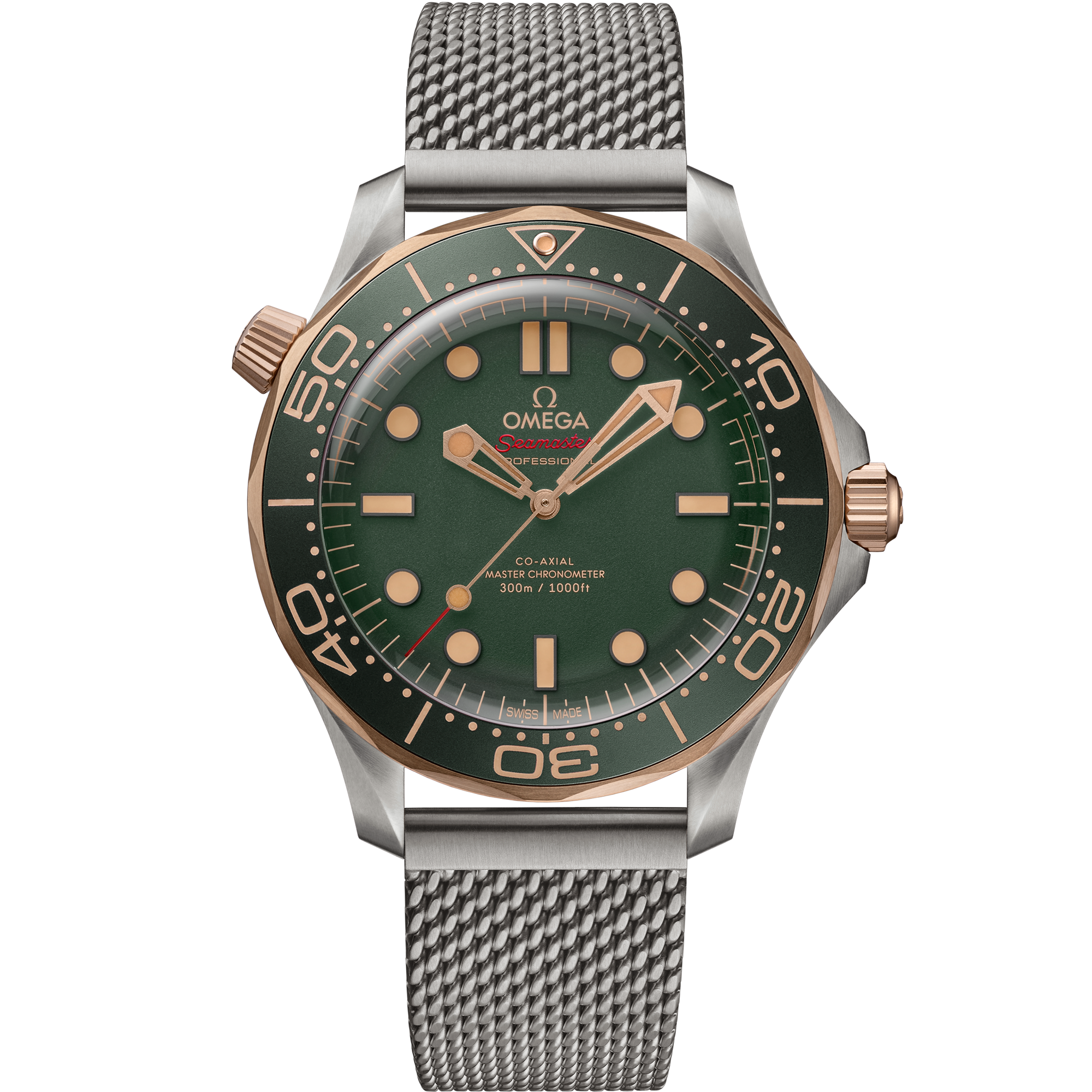 Seamaster Diver 300M 42 mm, チタン - Bronze gold   チタン - 21090422010001